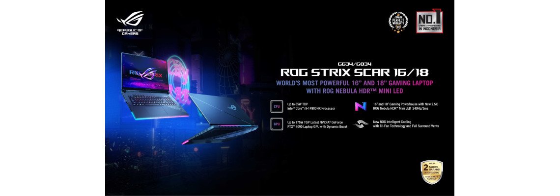Laptop Gaming Premium ROG Strix Scar 18
