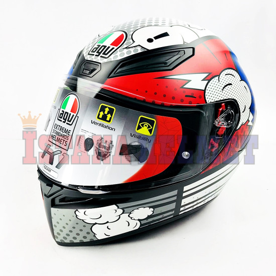 AGV K-1 BANG MATT ITALY/BLUE (L)