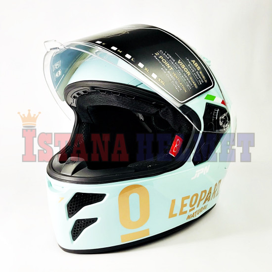 JPN FF KYO-7 # LEOPARD E.GREEN CLEAR (M)