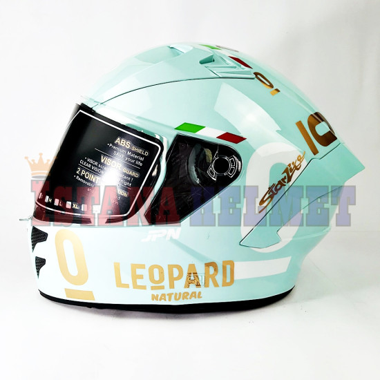 JPN FF KYO-7 # LEOPARD E.GREEN CLEAR (M)