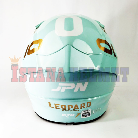 JPN FF KYO-7 # LEOPARD E.GREEN CLEAR (L)