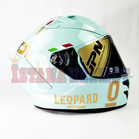 JPN FF KYO-7 # LEOPARD E.GREEN CLEAR (M)