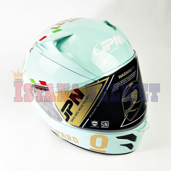 JPN FF KYO-7 # LEOPARD E.GREEN CLEAR (L)