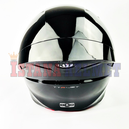 KYT TTR JET BLACK (L)