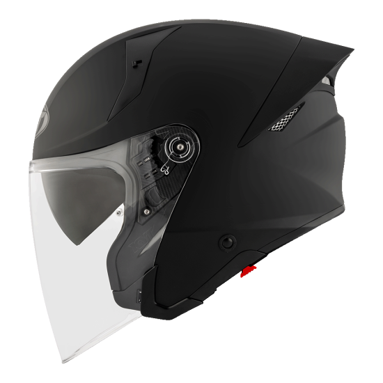 KYT TTR JET ICE MATT BLACK (M)