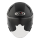 KYT TTR JET ICE MATT BLACK (M)