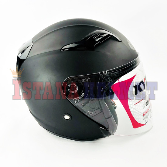 KYT VENOM OPEN JUNIOR BLACK MATT (M)