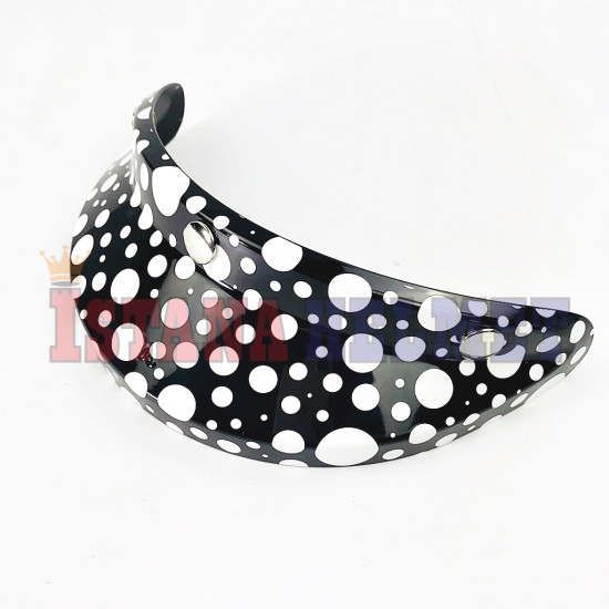 PET RETRO MDS Z CLASSIC DOTS #01 BK/WH