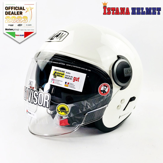 NOLAN N21 VISOR CLASSIC 005 M.WHT (XXL)