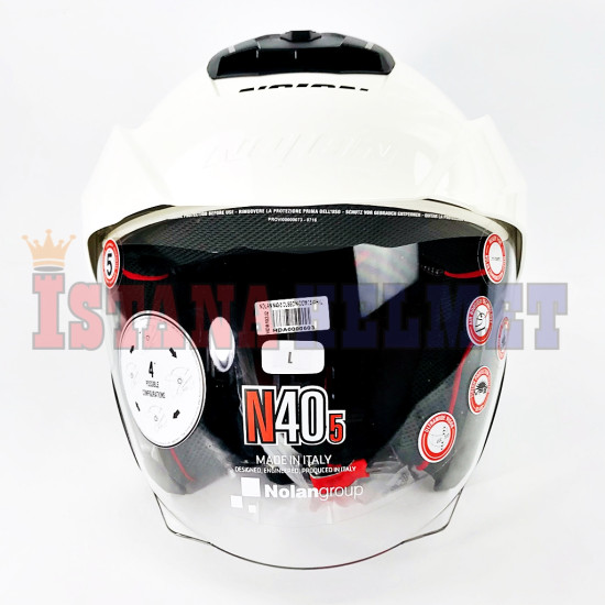 NOLAN N40-5 CLSSC N.COM 005 M.WHT (XXL)