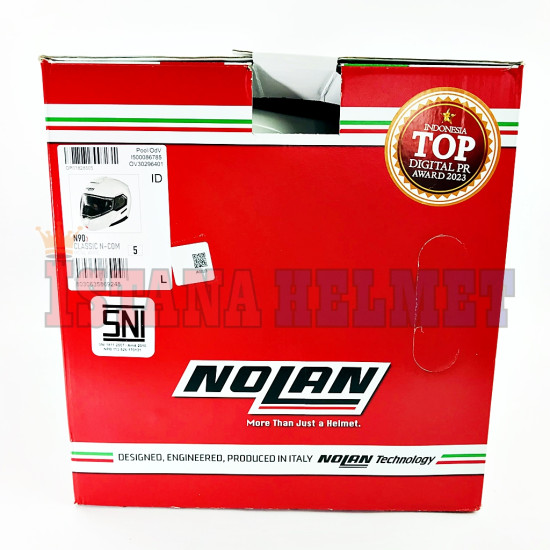 NOLAN N90-3 CLSC N.COM 05 M.WHT (XXL)