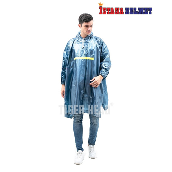 JAS HUJAN TIGER 209 PONCHO BIG TOP DARKBLUE