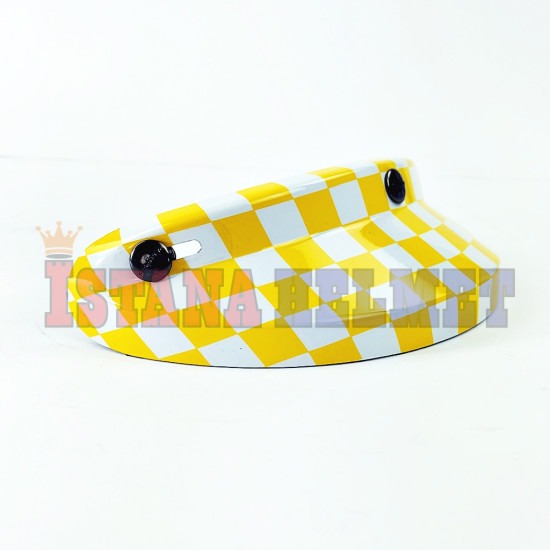 PET RETRO CFM CHECKERBOARD YLW