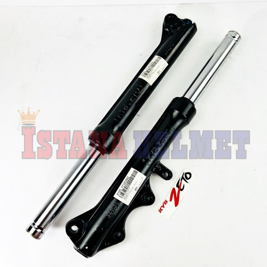 SHOCK DEPAN KYB FF1010 JUP-Z BLACK