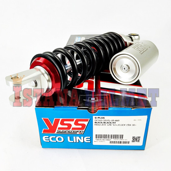 CLICK 125 Fi SHOCK YSS G+ BK/BK/SL